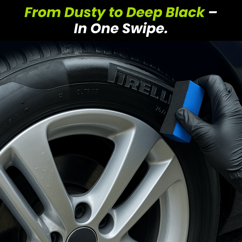 ClearVision™ – TireShine | Deep Black & UV Shield