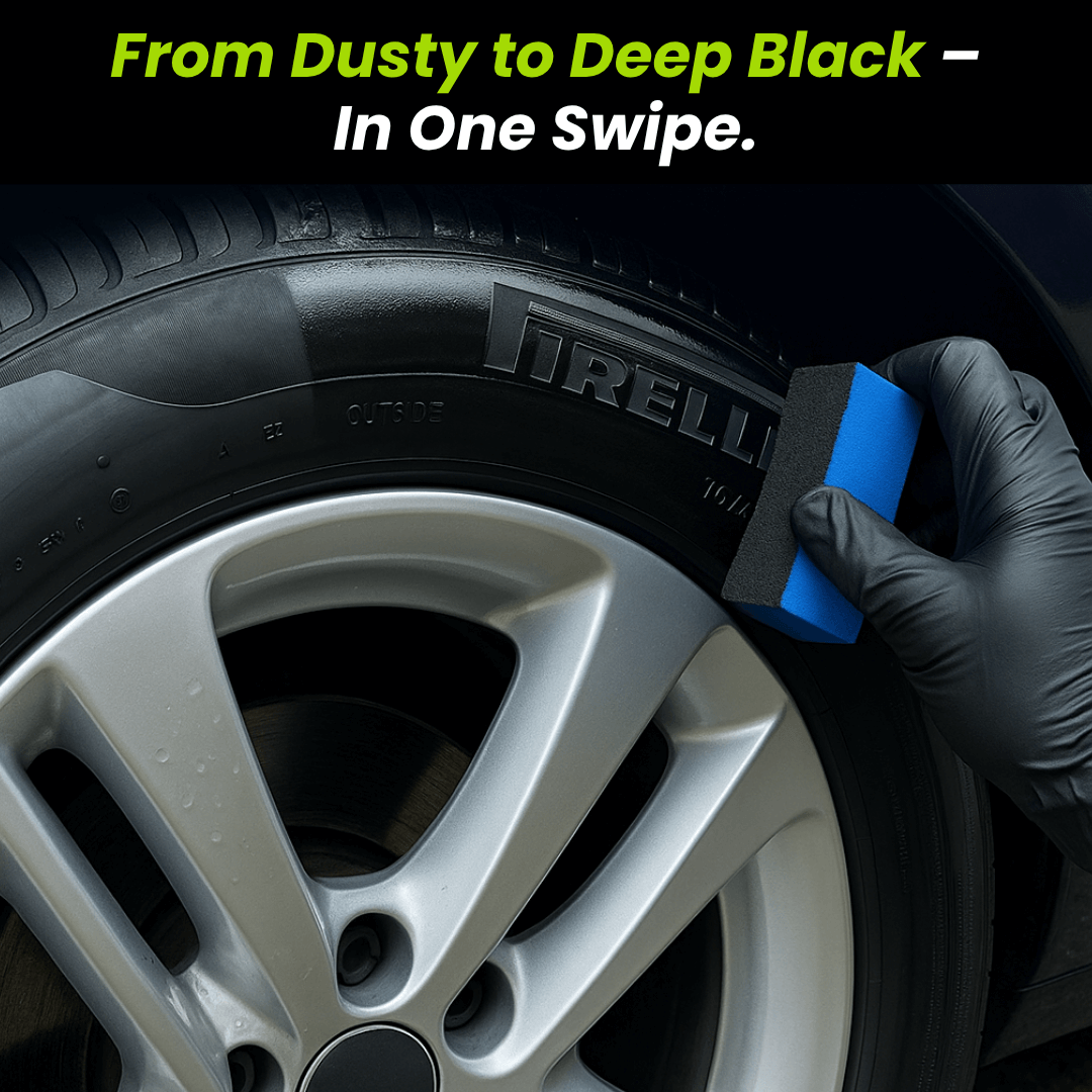 ClearVision™ – TireShine | Deep Black & UV Shield