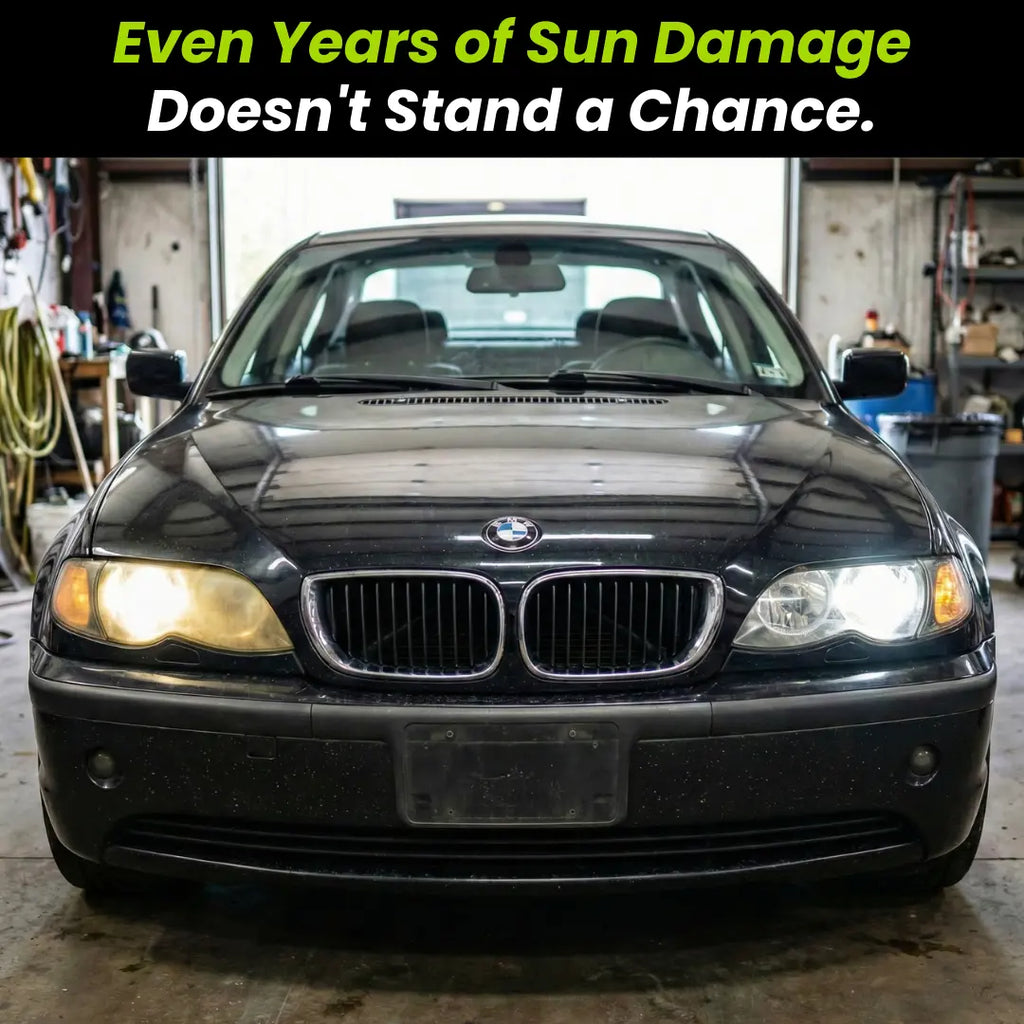 ClearVision™ – HeadlightGuard | Lens Restorer & UV Protector