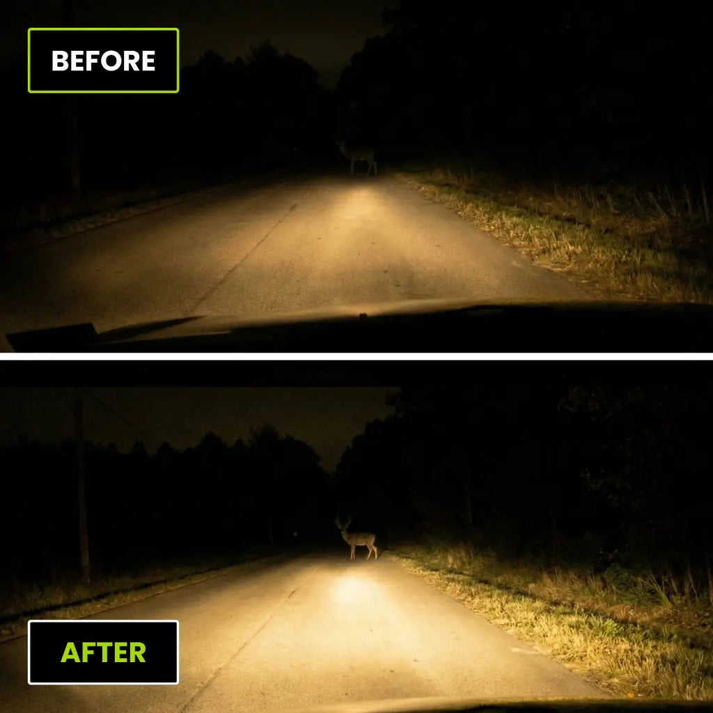 ClearVision™ – HeadlightGuard | Lens Restorer & UV Protector