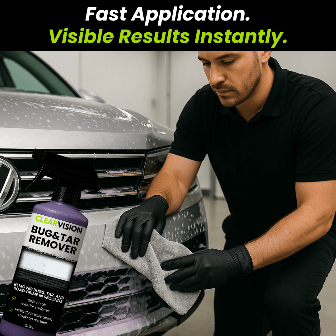 ClearVision™ – Bug & Tar Remover | Quick Clean Solution