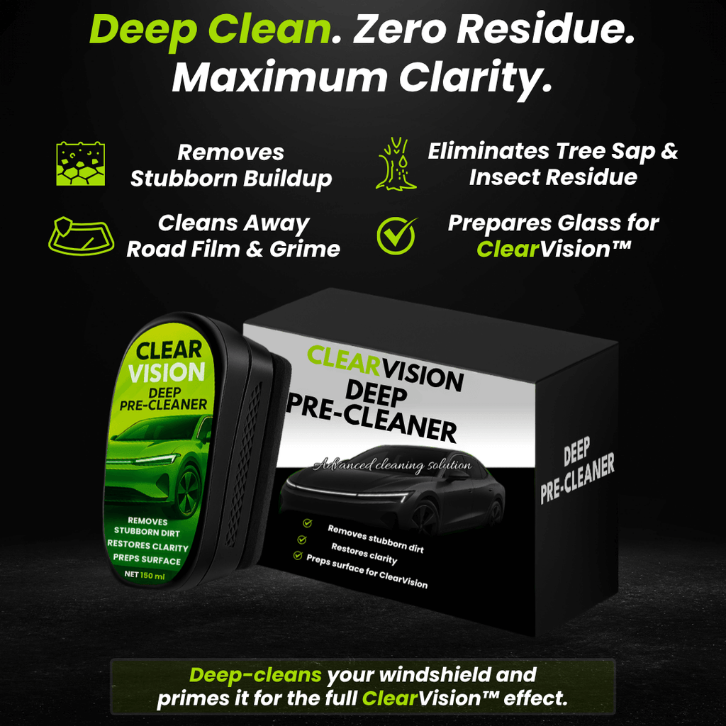 ClearVision™ – DeepClean | Advanced Pre-Cleaner for Crystal-Clear Glass