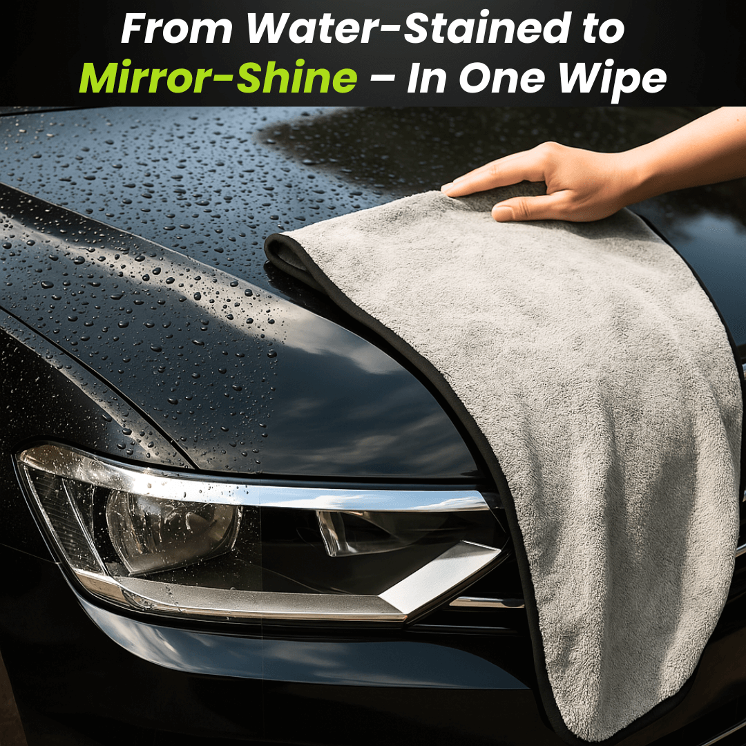 ClearVision™ DualCare Towel Set – Interior & Exterior Microfibre Bundle